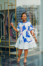 Short sleeved dress